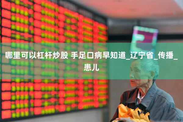 哪里可以杠杆炒股 手足口病早知道_辽宁省_传播_患儿